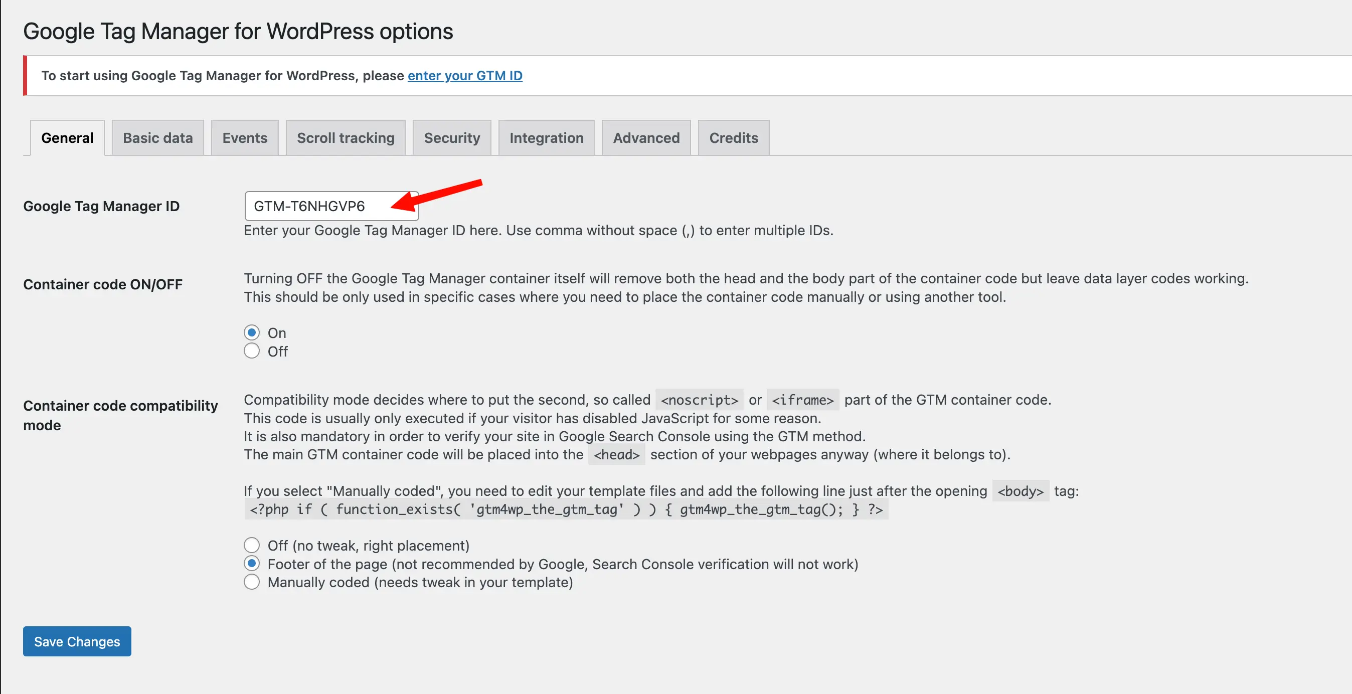 Contoh penerapan GTM4WP plugin